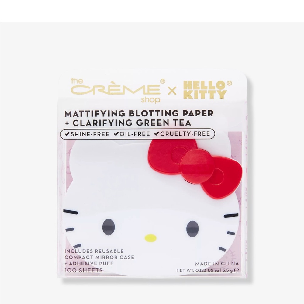 The Crème Shop x Hello Kitty Blotting Paper, NWT